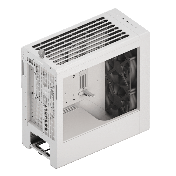 HAVN BF 360 Flow 3 Fan Mid Tower Case White