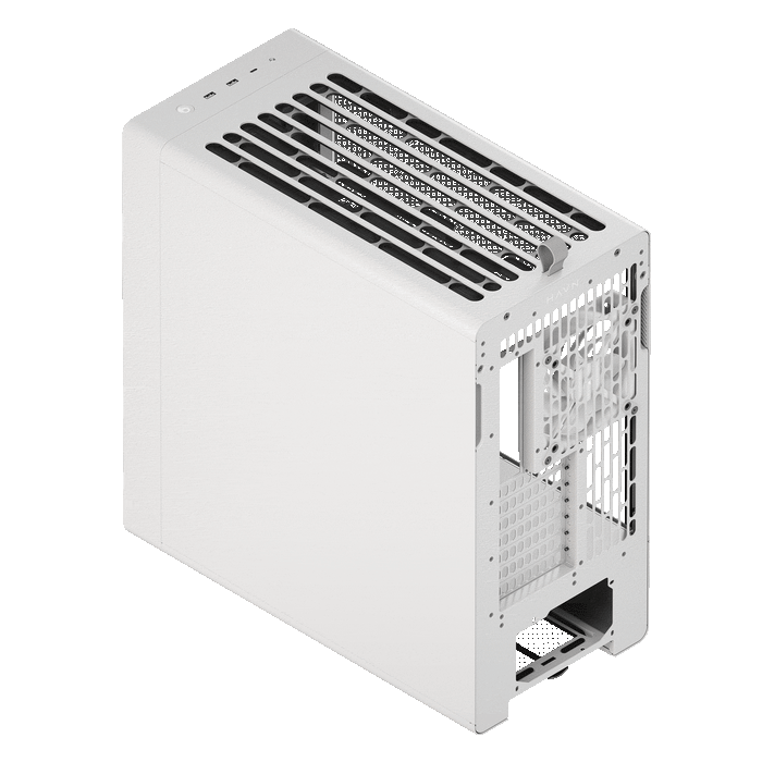 HAVN BF 360 Flow 3 Fan Mid Tower Case White