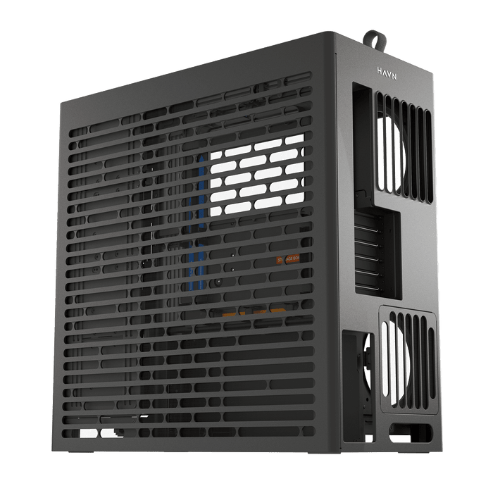 HAVN HS 420 Mid Tower Case Black - AHW Store