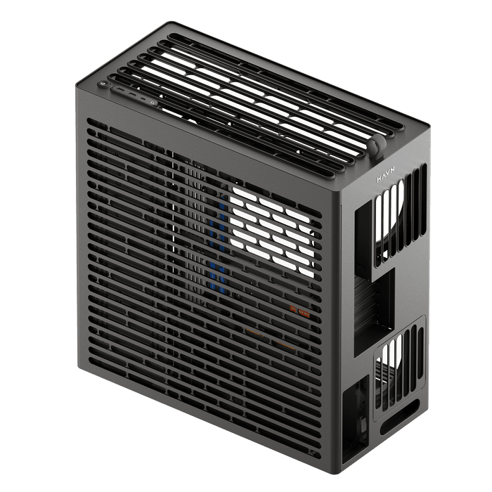 HAVN HS 420 Mid Tower Case Black - AHW Store
