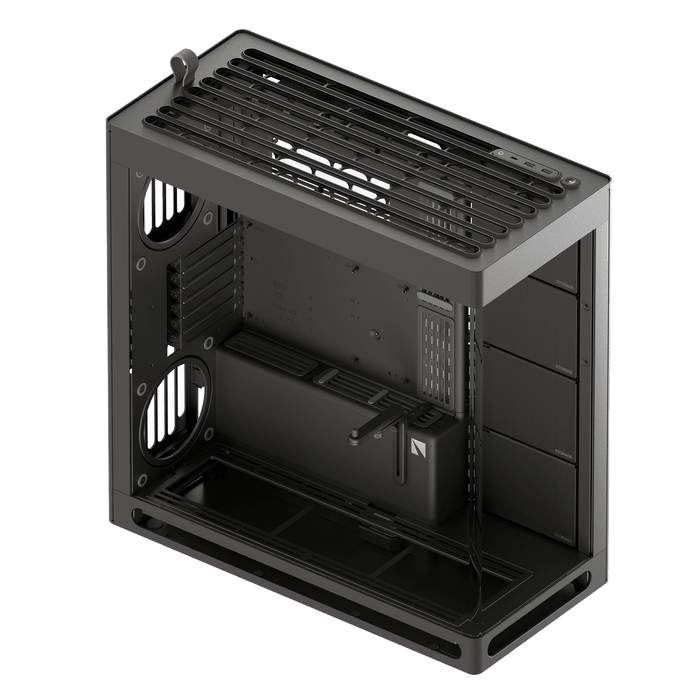 HAVN HS 420 Mid Tower Case Black - AHW Store