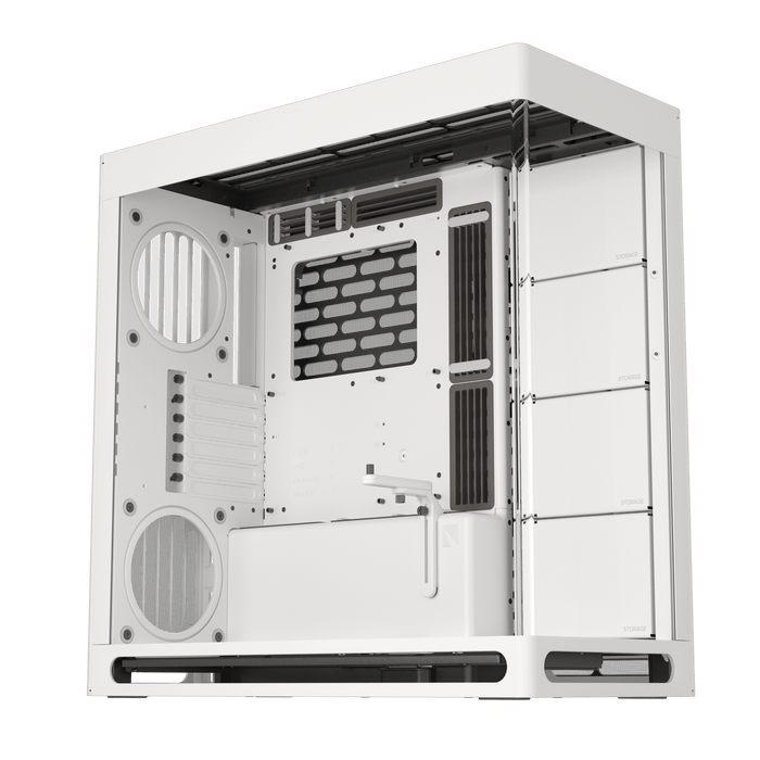 HAVN HS 420 Mid Tower Case White - AHW Store