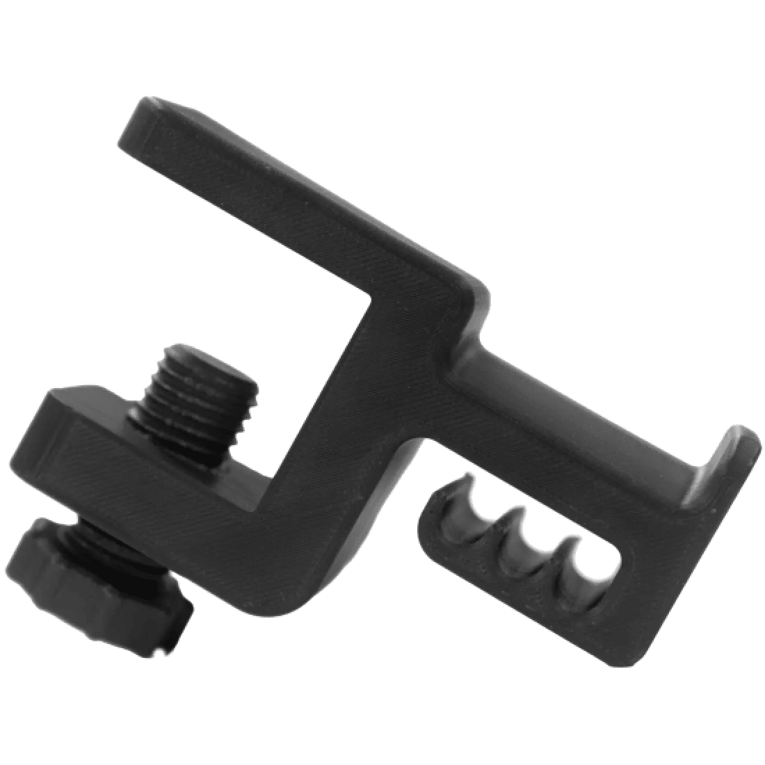 Headphone Desk Stand 3D Printed - Black - AHW Store