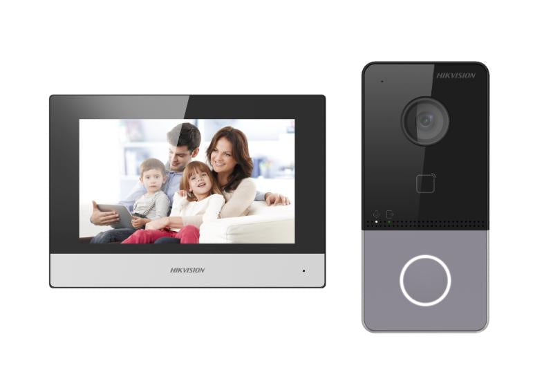 Hikvision DS-KIS603-P(B) IP Video Intercom Kit - AHW Store