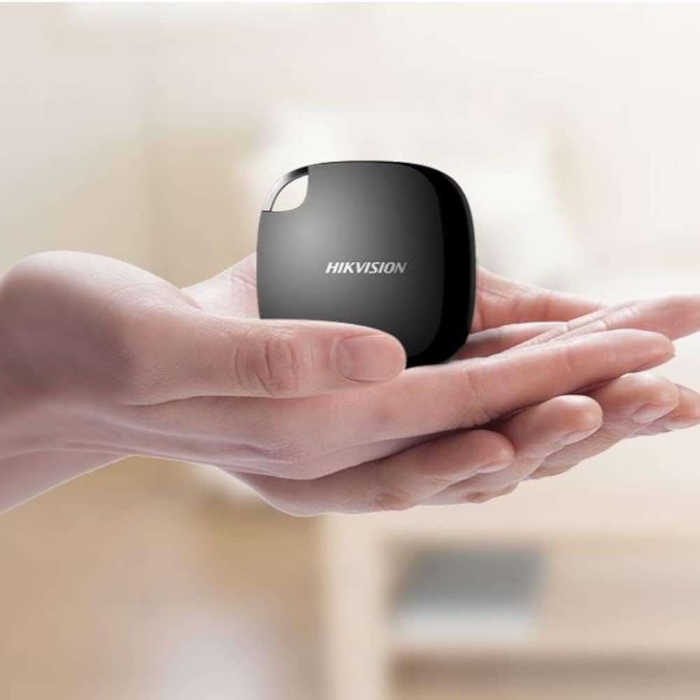 HIKVISION T100I Series Portable SSD 512GB - Up to 450MB/s - USB 3.1 External Solid State Drive (Blac - AHW Store