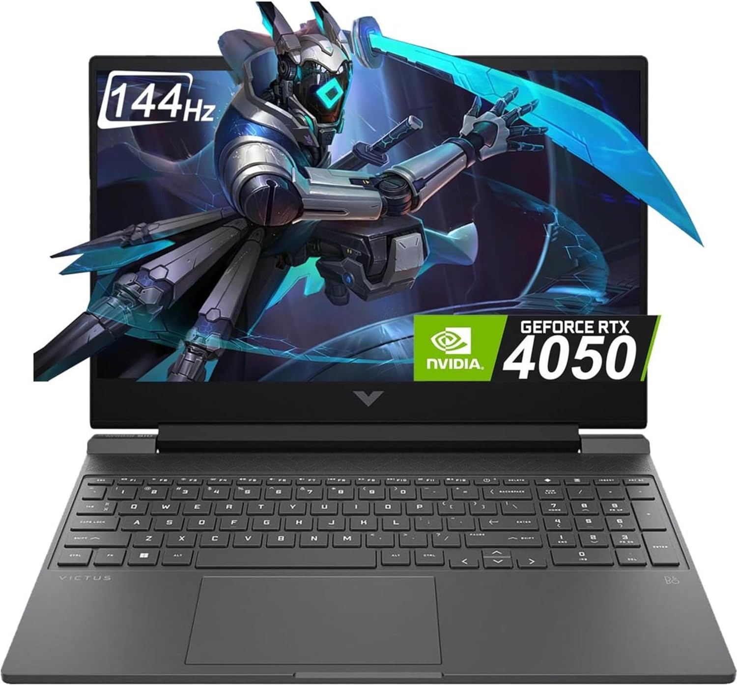 HP 15- CORE I5 - 13420H - 16G DDRR4 - 512SSD - VGA 6G RTX 4050 - 15.6 - 144HZ - WIN 11 - MICA SILVER - AHW Store