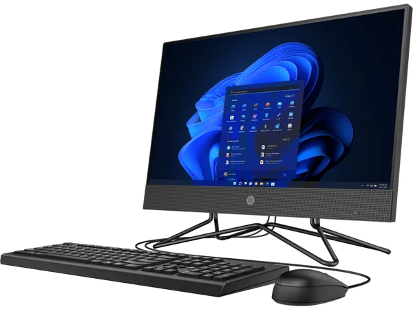 HP 200 G4 All in One B6YN4ET Intel Core i5 1235U, 8GB, 512GB, Intel Iris X Graphics, 21.5 FHD NT Wir - AHW Store