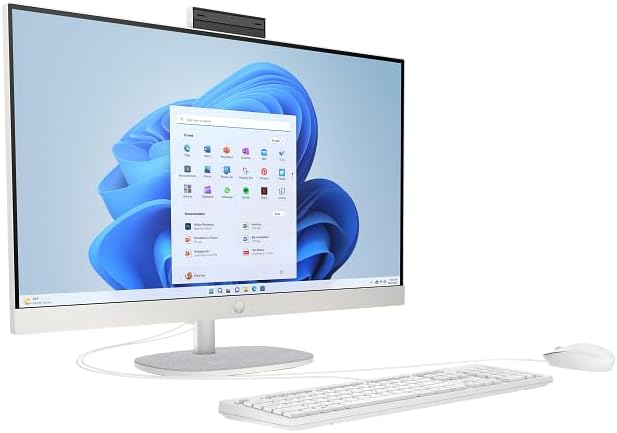HP All in One 27 - CR0154nh,Intel Core i7 - 1355U, 8GB, 512GB, Intel Iris Xe Graphics 27 Touch FHD - 3 s - AHW Store