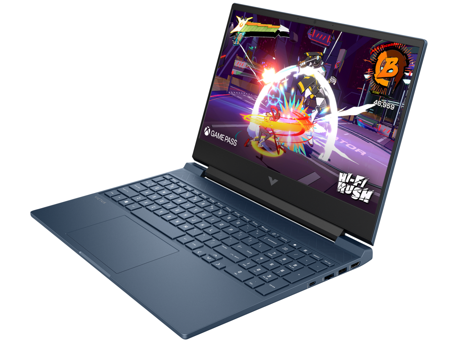 HP CORE I7 - 13700H - 14 CORES - 16G DDR4 \ 1T SSD \ RTX 3050 6G \ 15.6 FHD - 144 HZ - BLUE (FA1032) - AHW Store