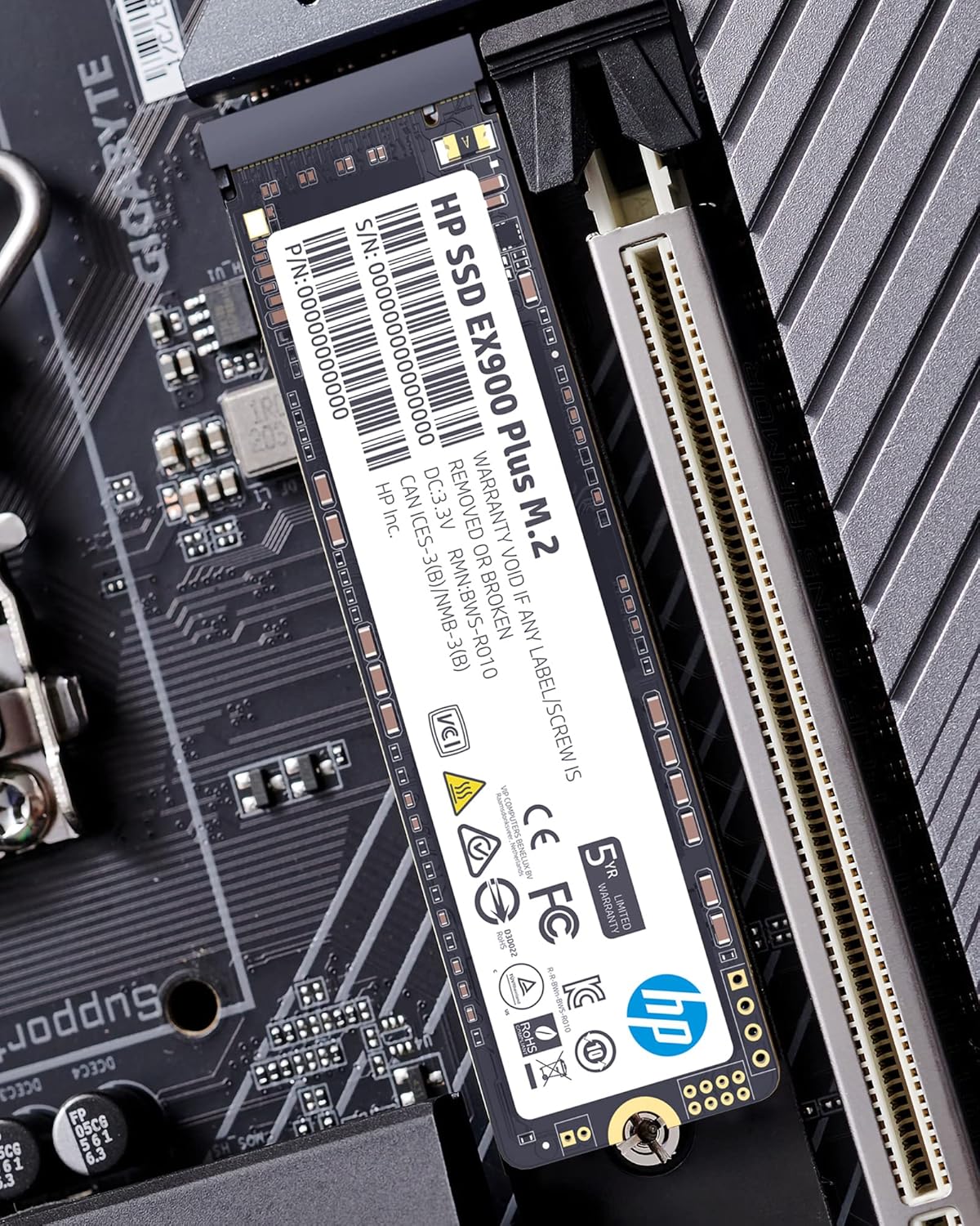HP EX900 PLUS 256GB M.2 PCIe 3.0 x4 NVMe Internal Solid State Drive - AHW Store