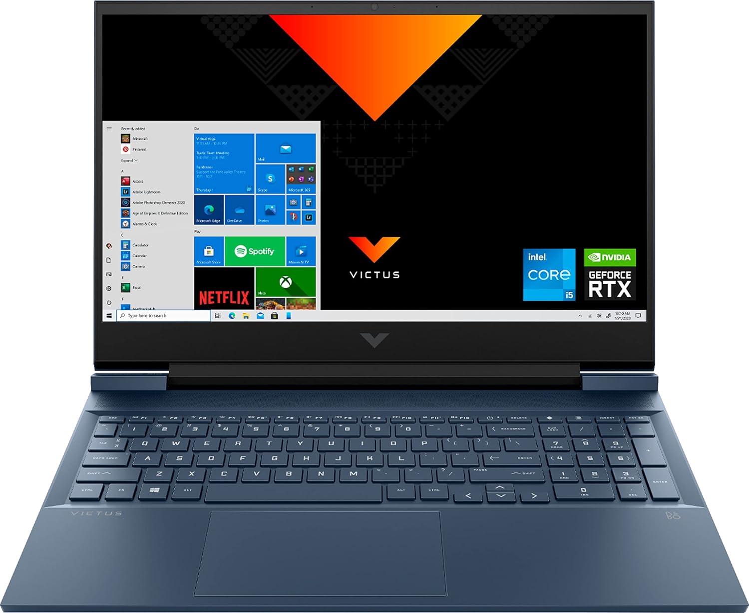 HP 15- CORE I5 - 13420H - 8G DDRR4 - 512SSD - VGA 6g RTX 3050 - 15.6 - 144HZ - BLUE - 4 CELL 70 WH BATTERY