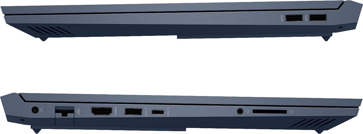 HP 15- CORE I5 - 13420H - 8G DDRR4 - 512SSD - VGA 6g RTX 3050 - 15.6 - 144HZ - BLUE - 4 CELL 70 WH BATTERY