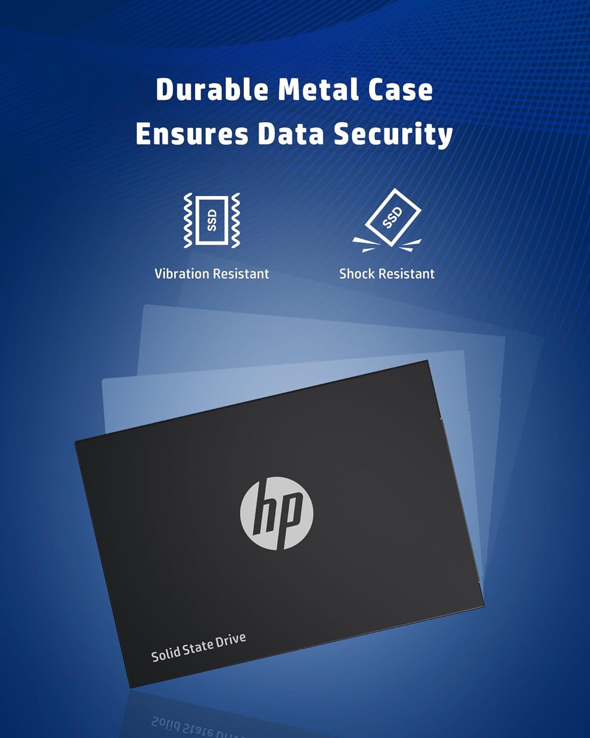 HP S750 3D NAND 256GB Internal PC SSD - SATA III Gb/s, 2.5 , Up to 560 MB/s - 16L52AAABA - AHW Store