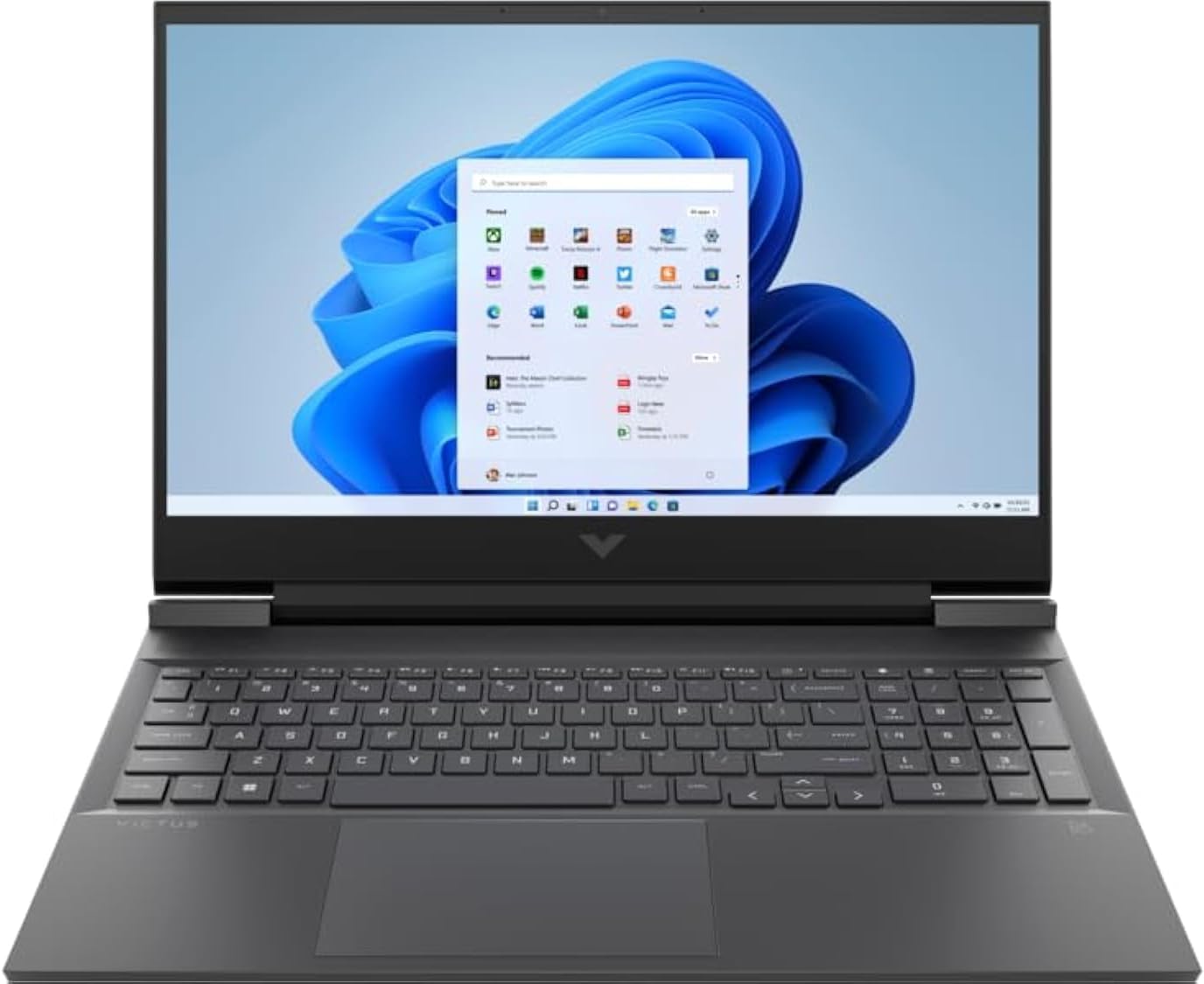 HP VICTUS 15 FA1043NE Laptop Core i5-13500H 8GB DDR4 512 SSD RTX 3050 6GB 15.6" FHD 144Hz Silver - AHW Store