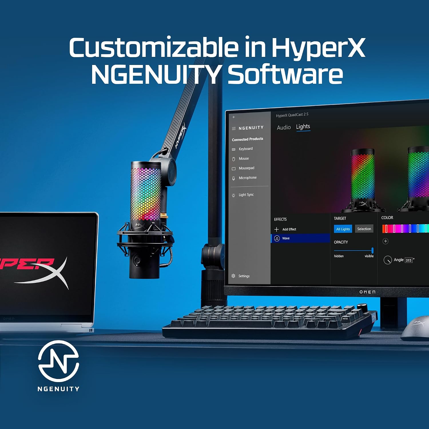 HyperX QuadCast 2 S USB Microphone - AHW Store