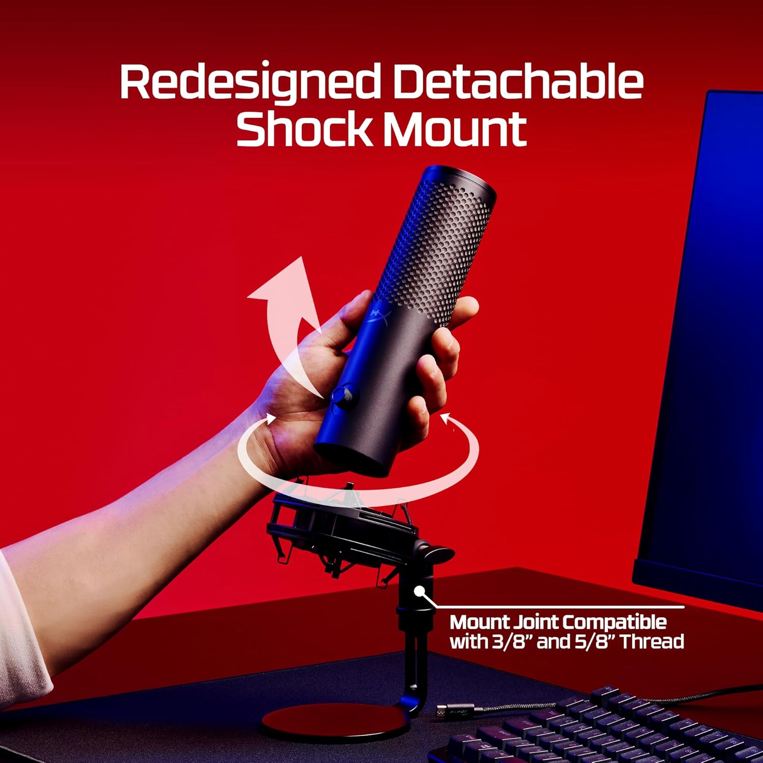 HyperX QuadCast 2 S USB Microphone - AHW Store