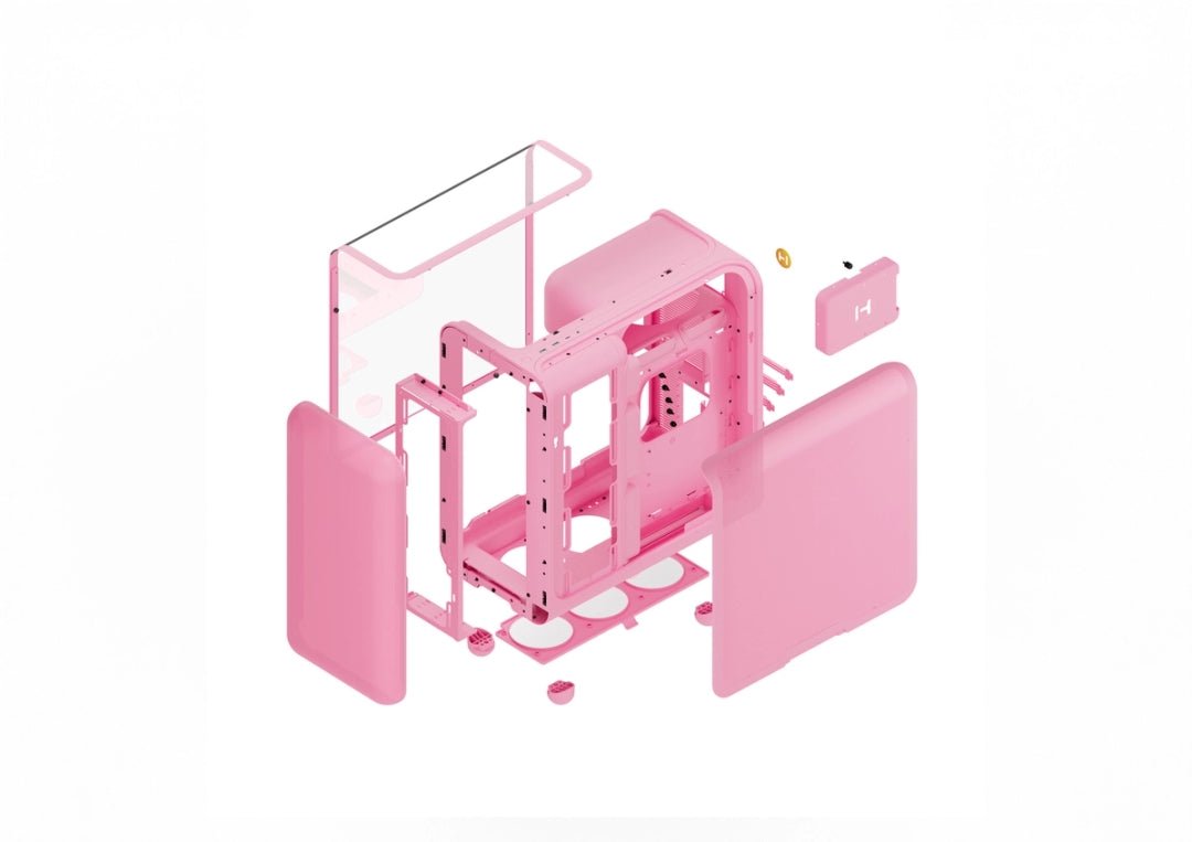 HYTE X50 All Pink Colour (CS-HYTE-X50G-SM) - AHW Store