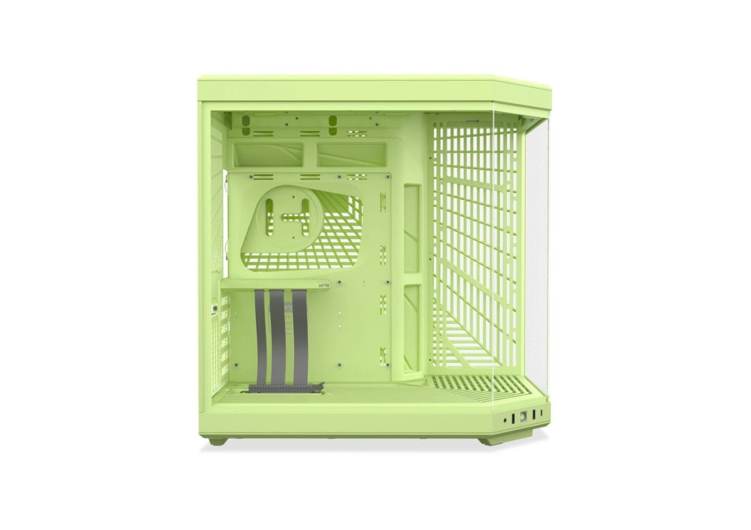 HYTE Y70 Mid-Tower ATX Case – All Green, PCIe 4.0 Riser Cable Included (CS-HYTE-Y70-MM) - AHW Store