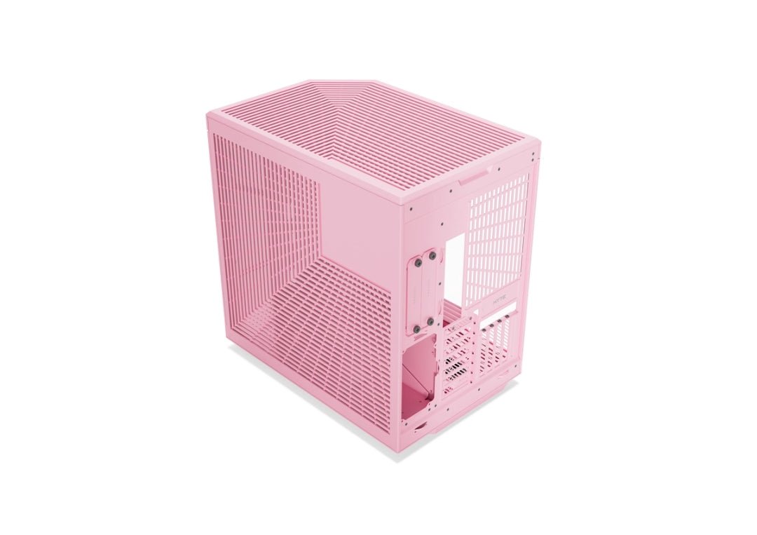 HYTE Y70 Mid-Tower ATX Gaming PC Desktop Case - Panoramic Tempered Glass - Dual Chamber - High Airflow Chassis - PCIE 4.0 Riser Cable Included - New Modern Aesthetic -(Pink) - AHW Store