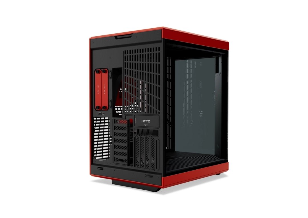 HYTE-Y70 Touch infinite with (3rd Gen Display) 14.9 inches 2.5k IPS 500nits+Gen 4.0 Riser Cable Black&Red Colour - AHW Store
