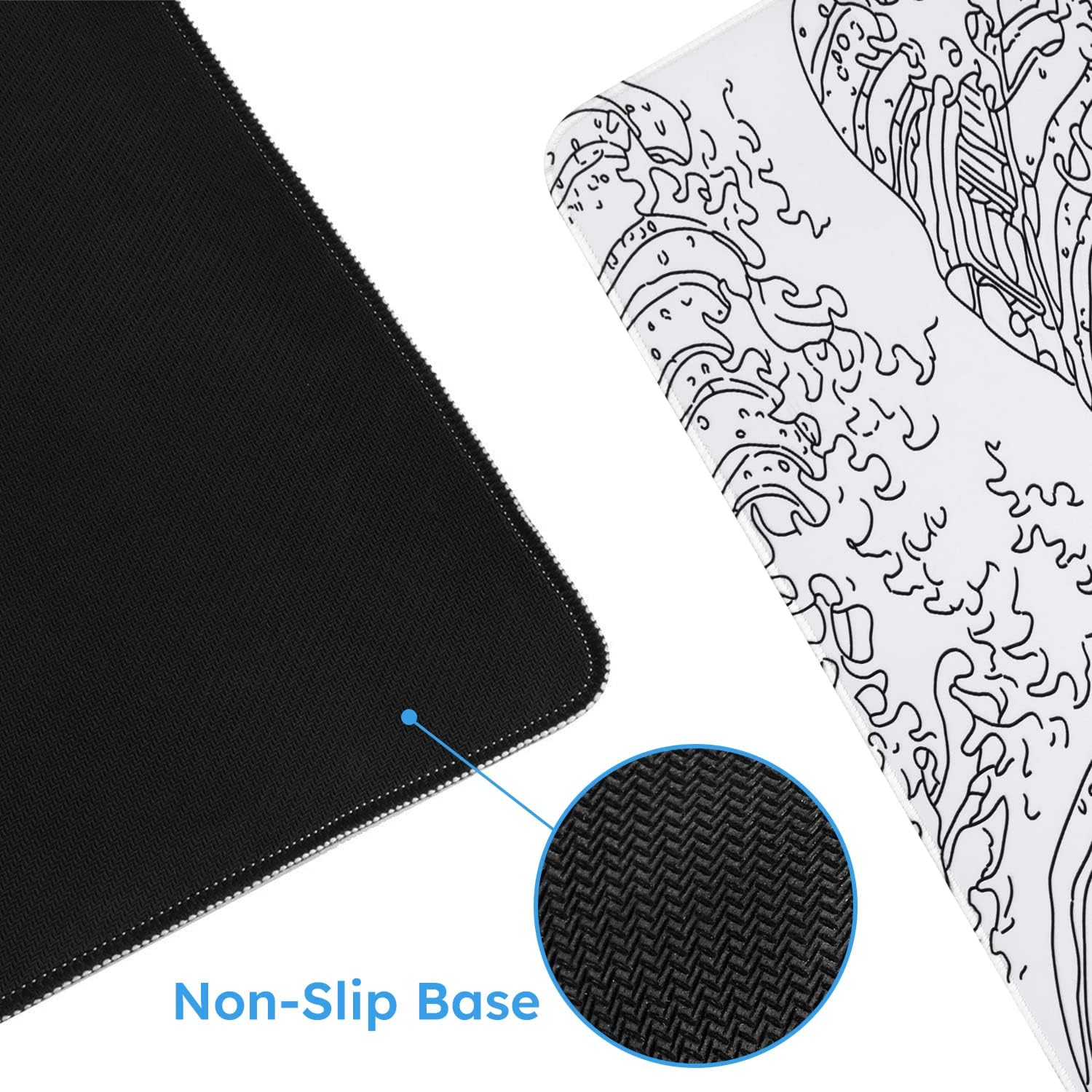 iCasso Extended Gaming Mouse Pad 35.4x15.7 in - AHW Store