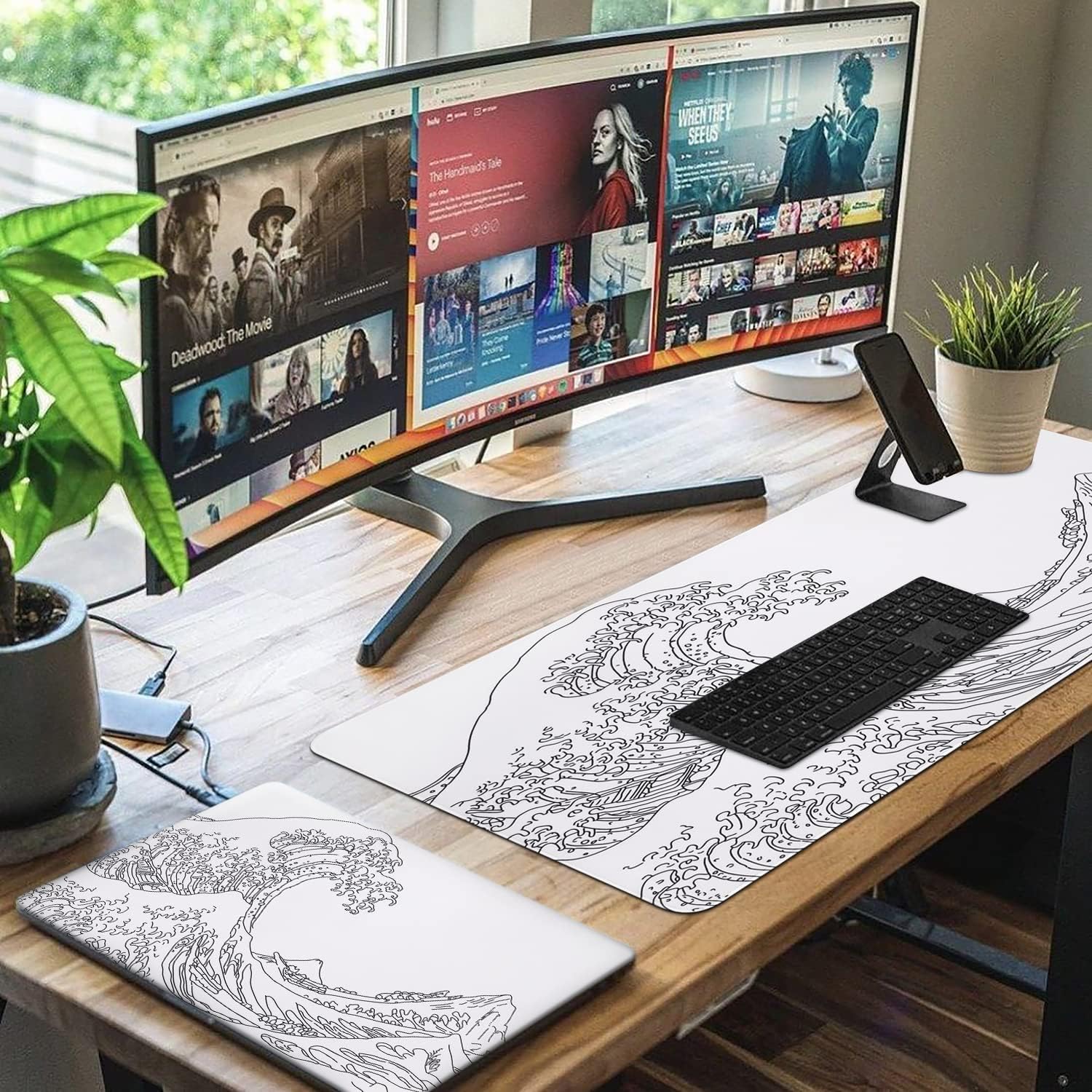 iCasso Extended Gaming Mouse Pad 35.4x15.7 in - AHW Store