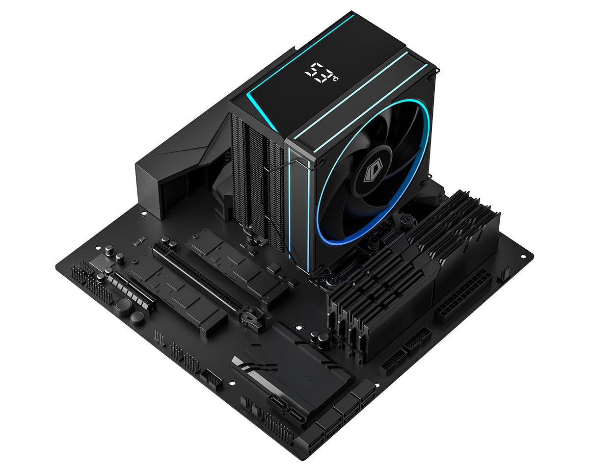ID-COOLING FROZN A410 TD ARGB Digital Screen 4 Heatpipe With 120mm FDB Fan Air Cpu Cooler