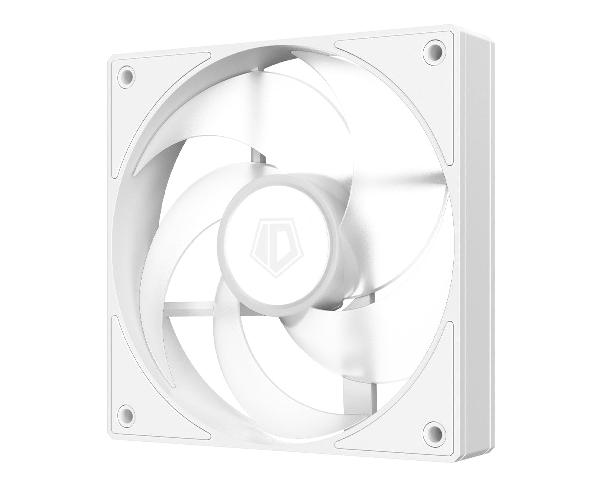 ID-COOLING AS-120-ARGB-W ARGB PWM Durable Hydraulic Bearing White Fan - AHW Store