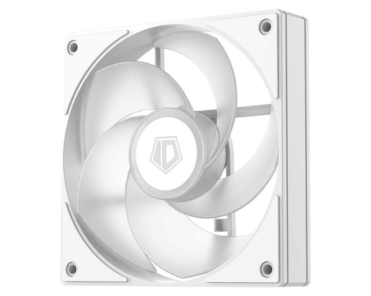 ID-COOLING AS-120-ARGB-WR Reverse ARGB PWM Hydraulic Bearing White Fan - AHW Store