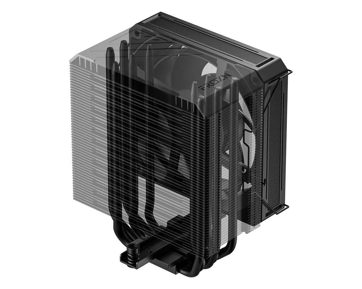 ID-COOLING FROZN A510 Turbo 5 Heatpipe Direct Touch With 120mm Dual Ball Bearing Fan Air Cpu Cooler - AHW Store