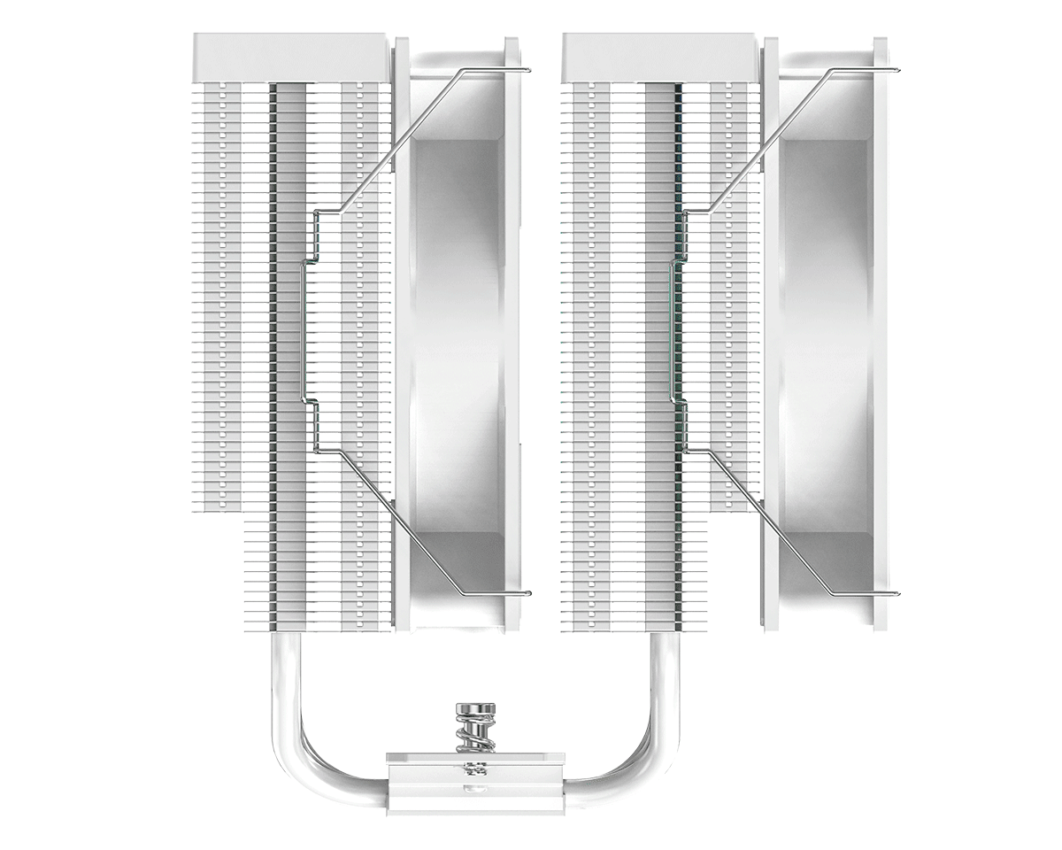 ID-COOLING FROZN A620 PRO XE ARGB Snow 6 Heatpipe Dual Tower With 2 120mm Hydraulic Bearing Fan White Air Cpu Cooler - AHW Store