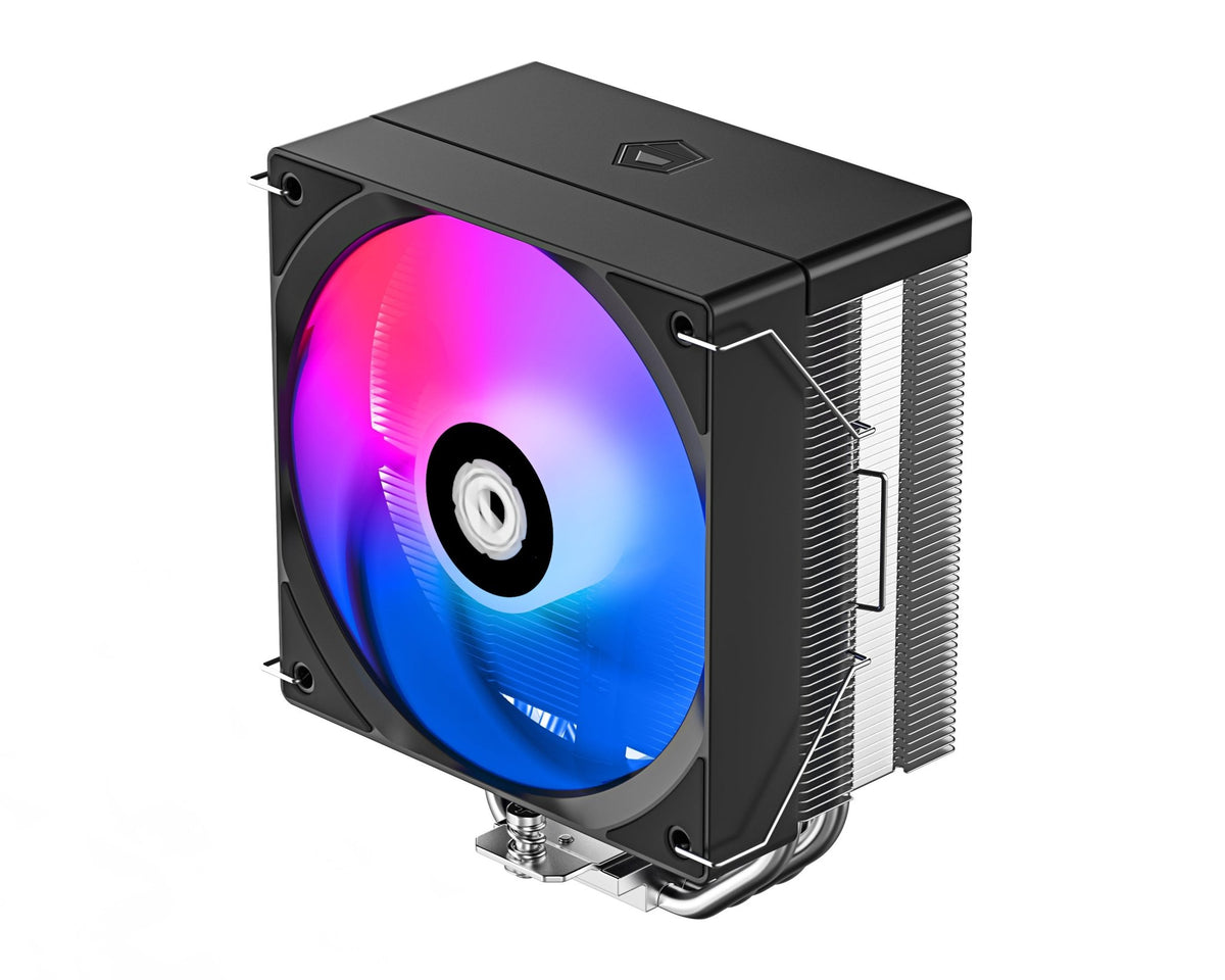 ID-COOLING SE-214-XT V2 Auto RGB 4 Heatpipe Direct Touch With 120mm Hydraulic Bearing Fan Air Cpu Cooler - AHW Store