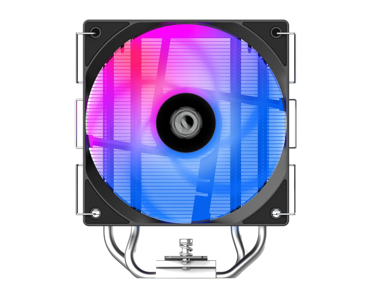 ID-COOLING SE-214-XT V2 Auto RGB 4 Heatpipe Direct Touch With 120mm Hydraulic Bearing Fan Air Cpu Cooler - AHW Store