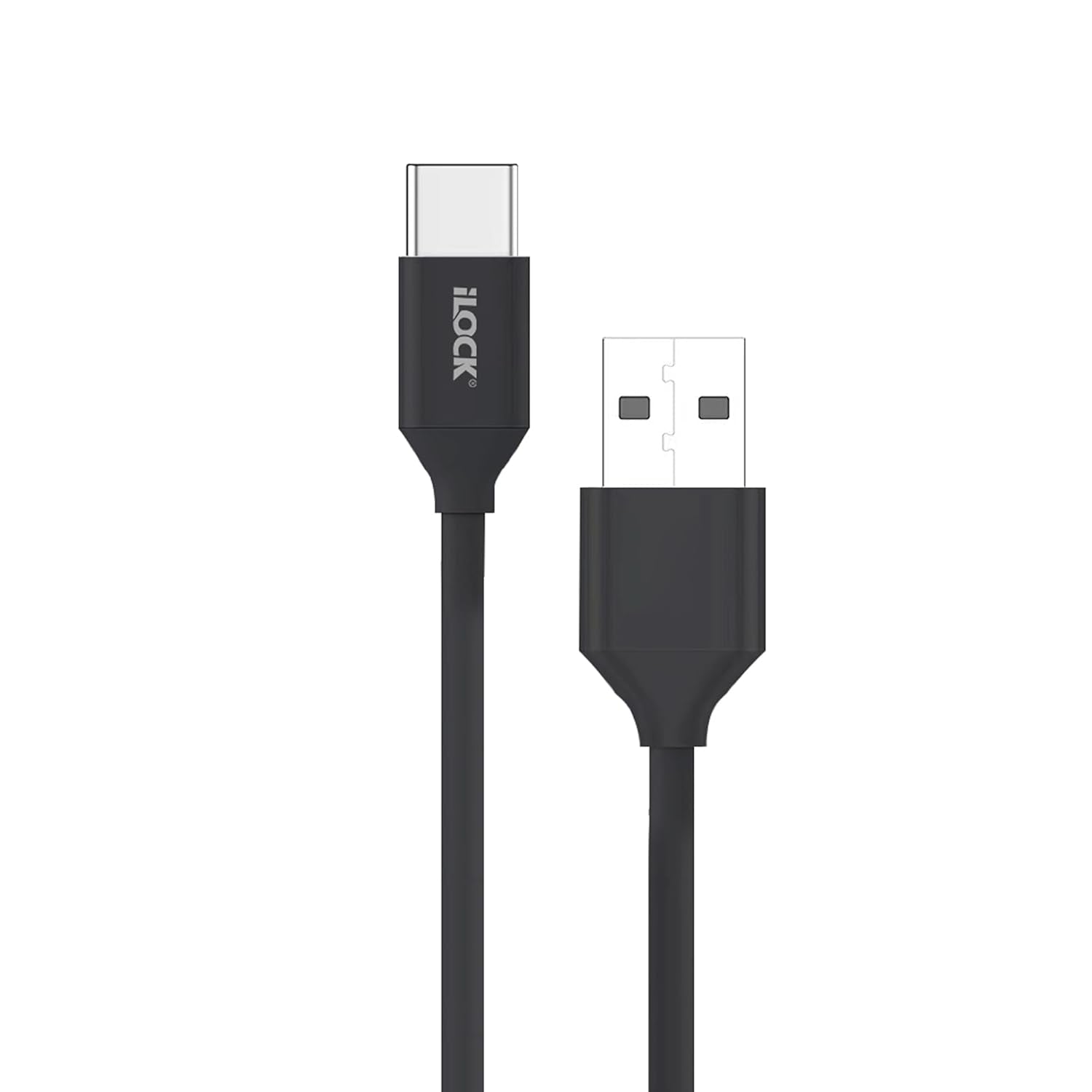iLOCK USB-A to Type-C Cable 1m Black - AHW Store