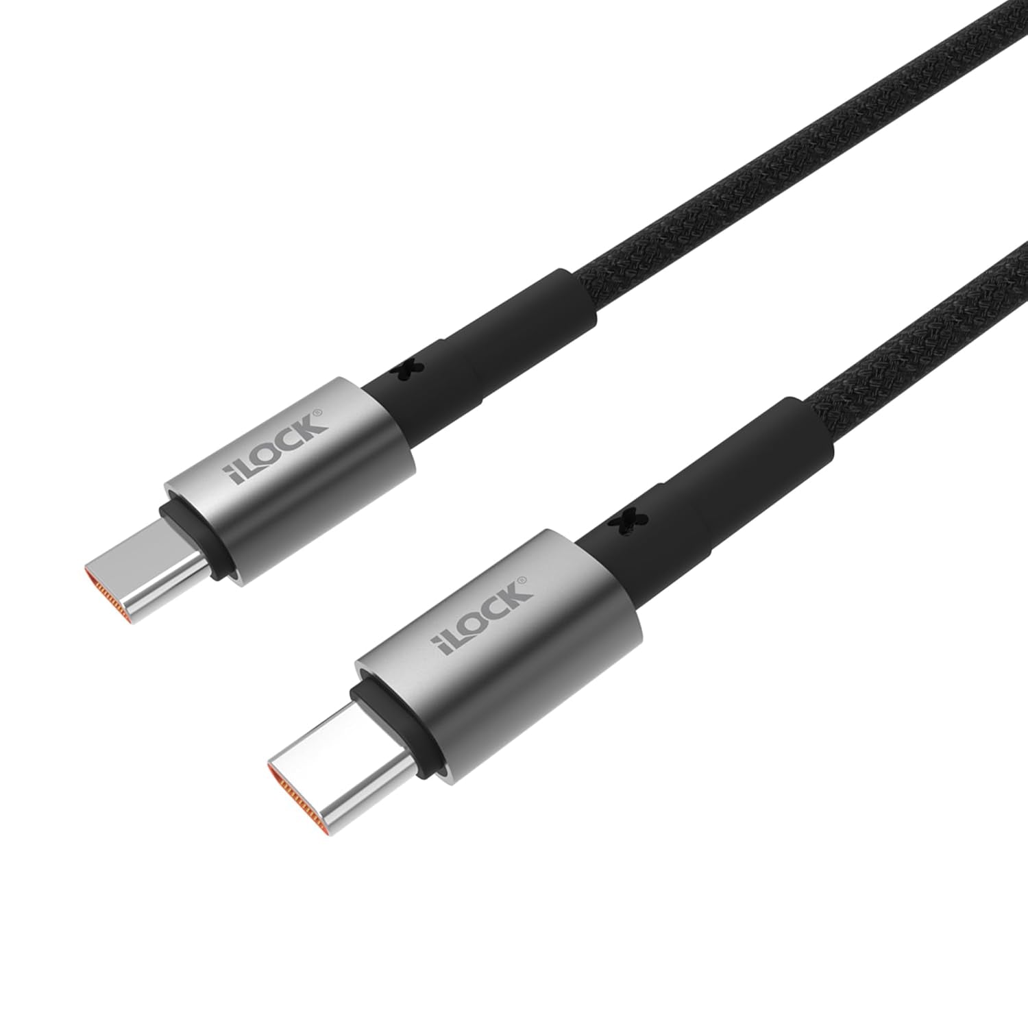 iLOCK USB-C to USB-C 1M Braided Cable - AHW Store