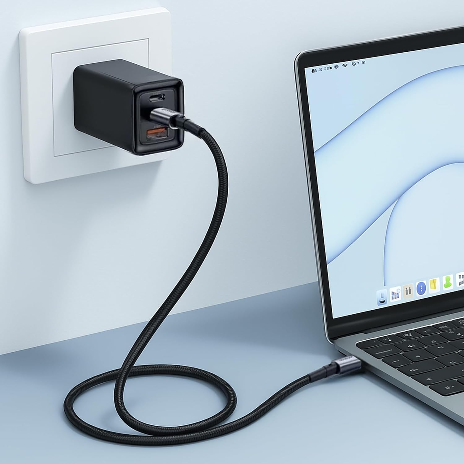 iLOCK USB-C to USB-C 1M Braided Cable - AHW Store