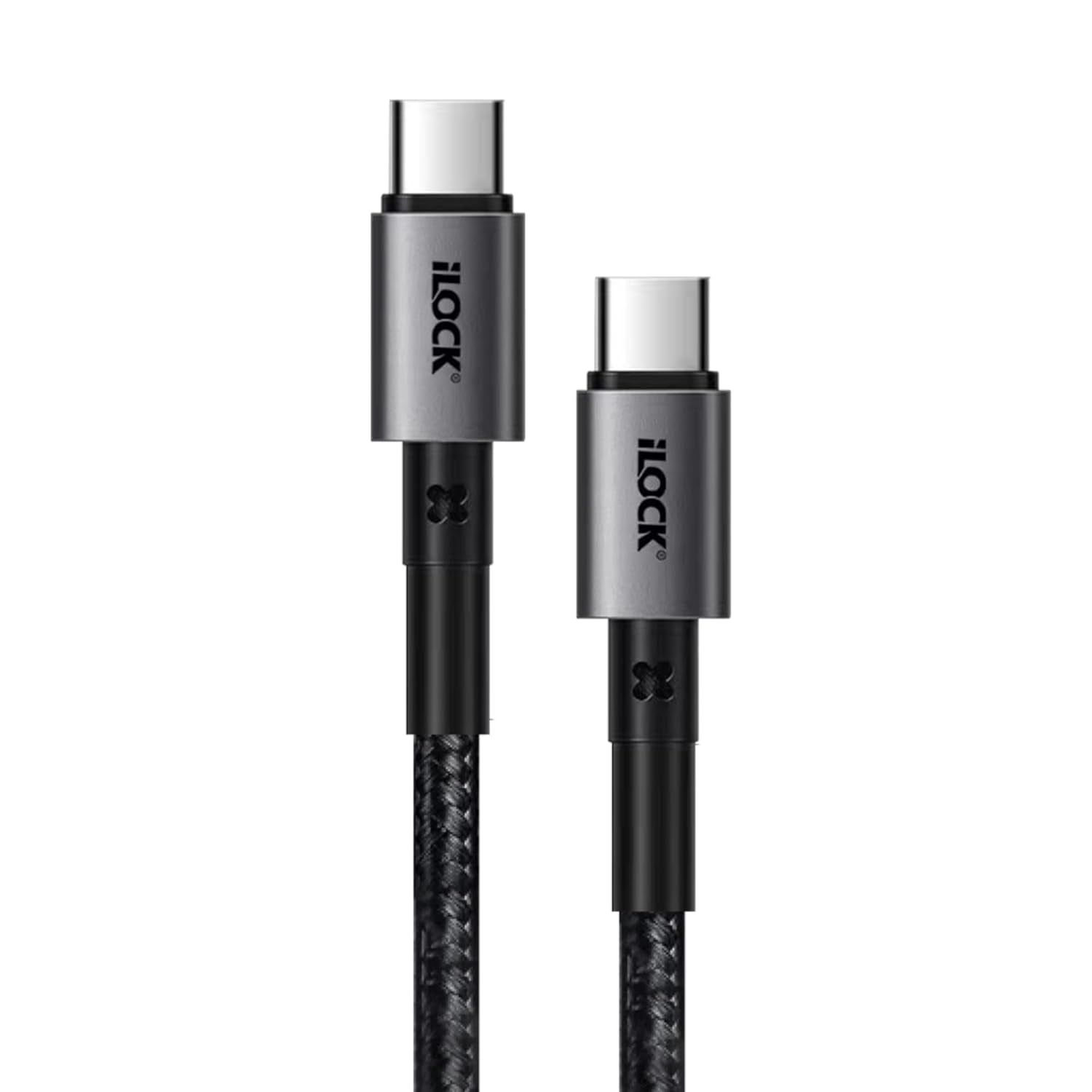 iLOCK USB-C to USB-C 1M Braided Cable - AHW Store