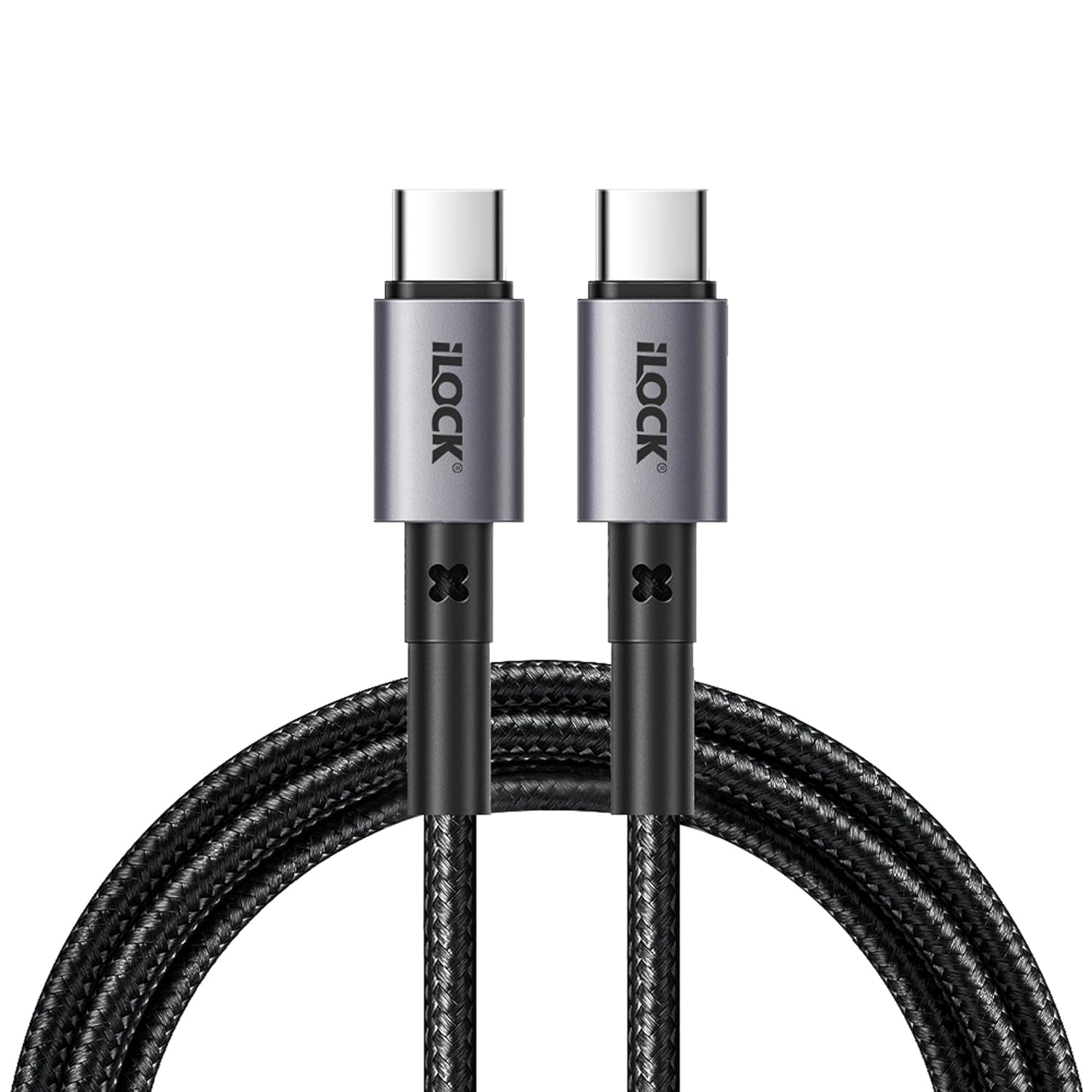 iLOCK USB-C to USB-C 1M Braided Cable - AHW Store