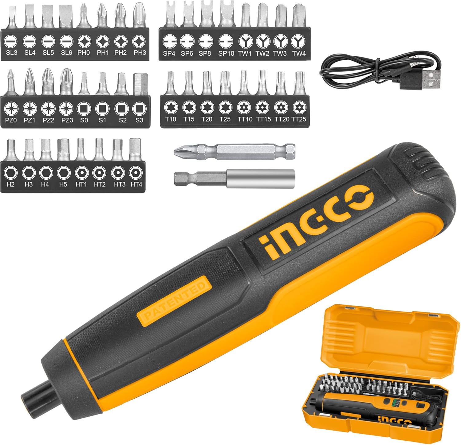INGCO Cordless Screwdriver Drill Driver CSDLI0403 - AHW Store