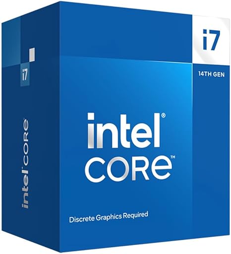 Intel Core i7 14700F Processor 20 Core 28 Threads 5.4 GHz Max Turbo LGA 1700