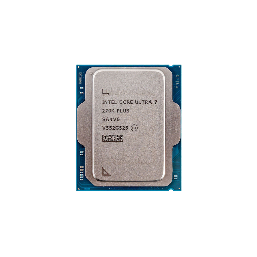 Intel Core Ultra 7 Processor 270K Plus 24 cores (8 P-cores + 16 E-cores) up to 5.5 GHz (Tray)