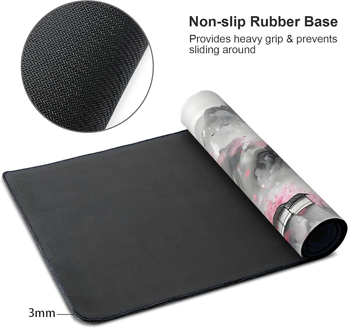 Japanese Cherry Blossom Large Mouse Pad XL - AHW Store