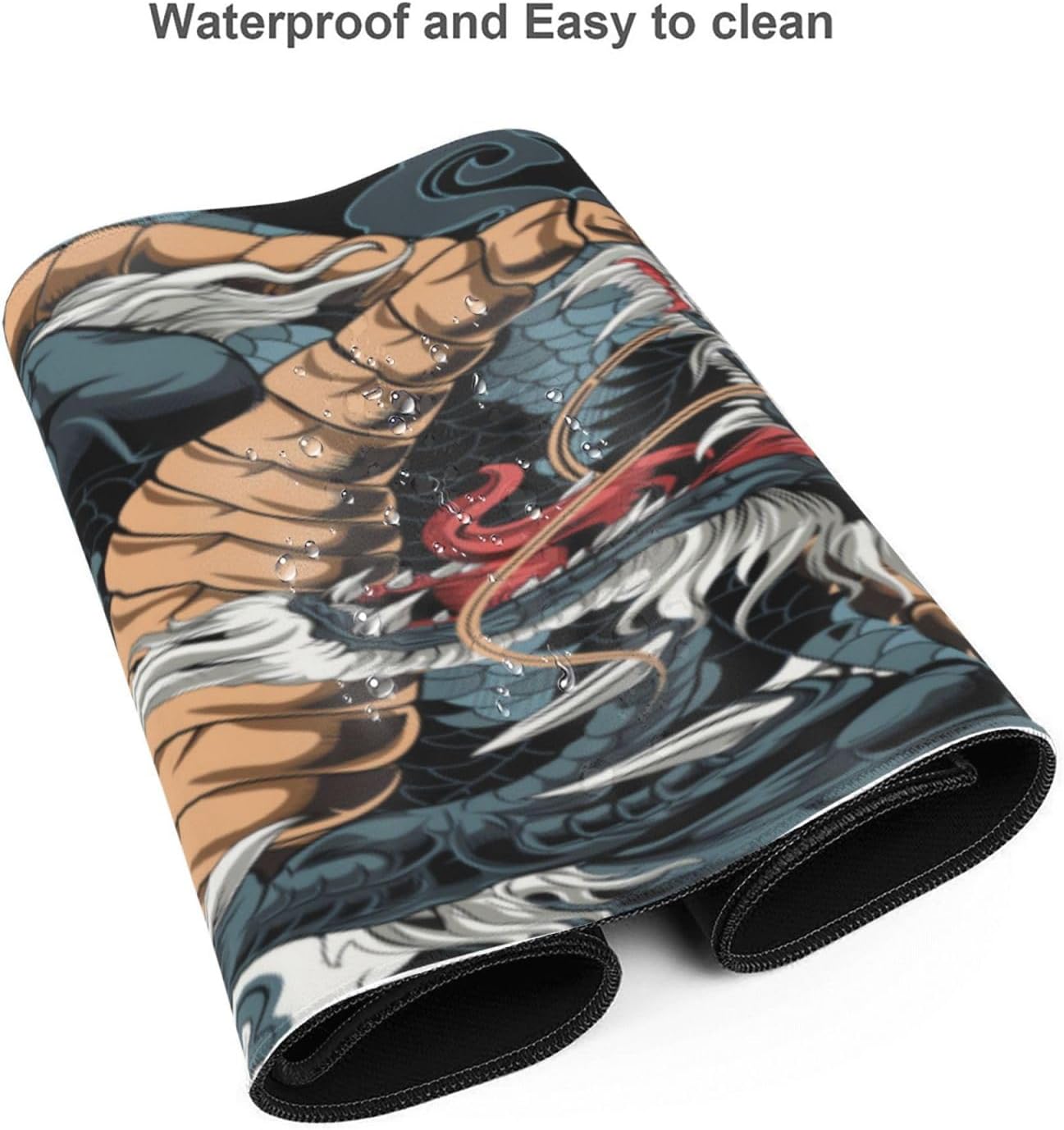 Japanese Dragon Large Mouse Pad XL Desk Mat - AHW Store