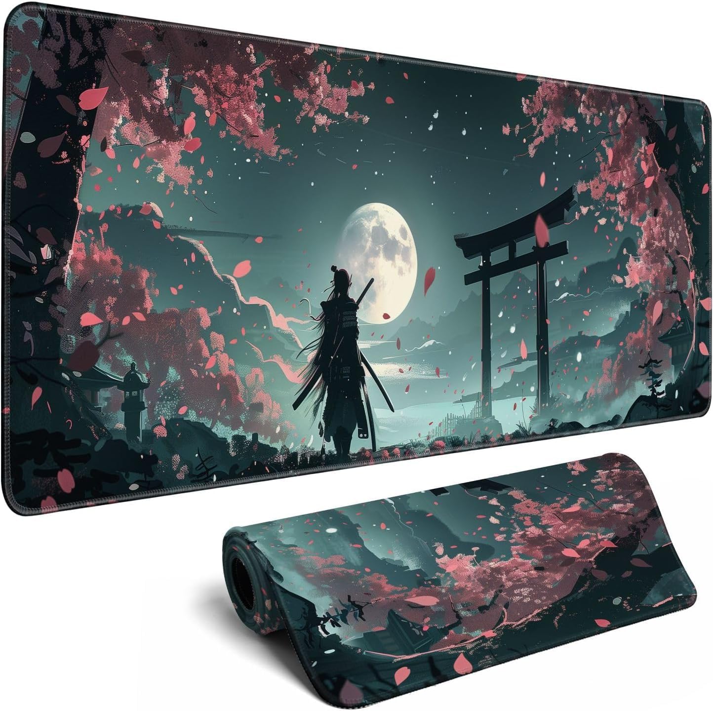 Japanese Full Moon Large Mouse Pad - AHW Store