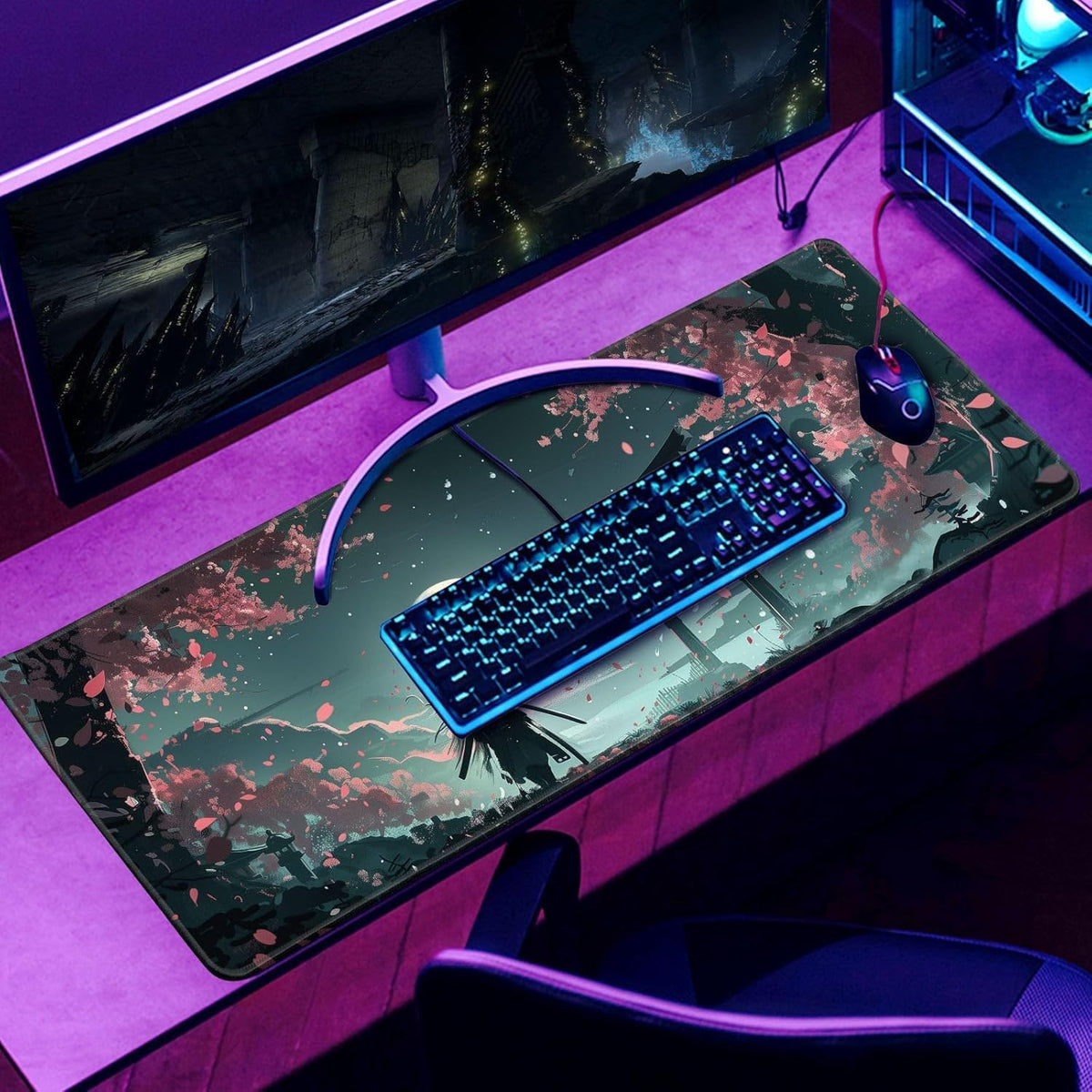 Japanese Full Moon Large Mouse Pad - AHW Store