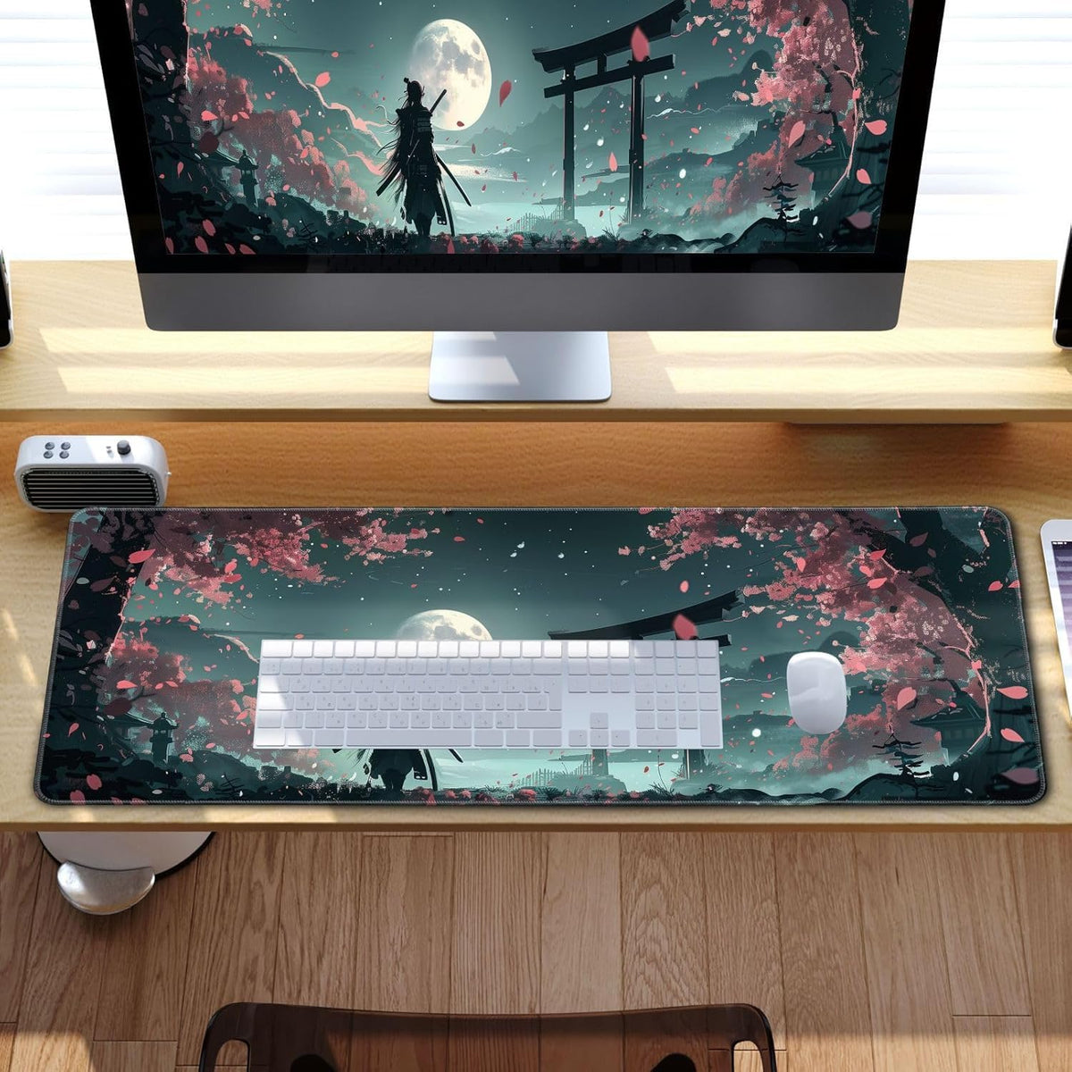 Japanese Full Moon Large Mouse Pad - AHW Store