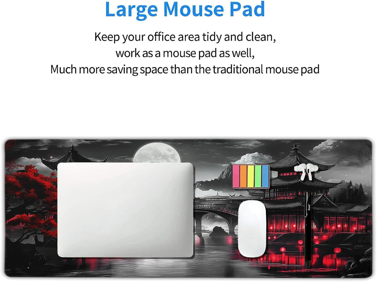 Japanese Riverside Full Moon XL Mouse Pad - AHW Store
