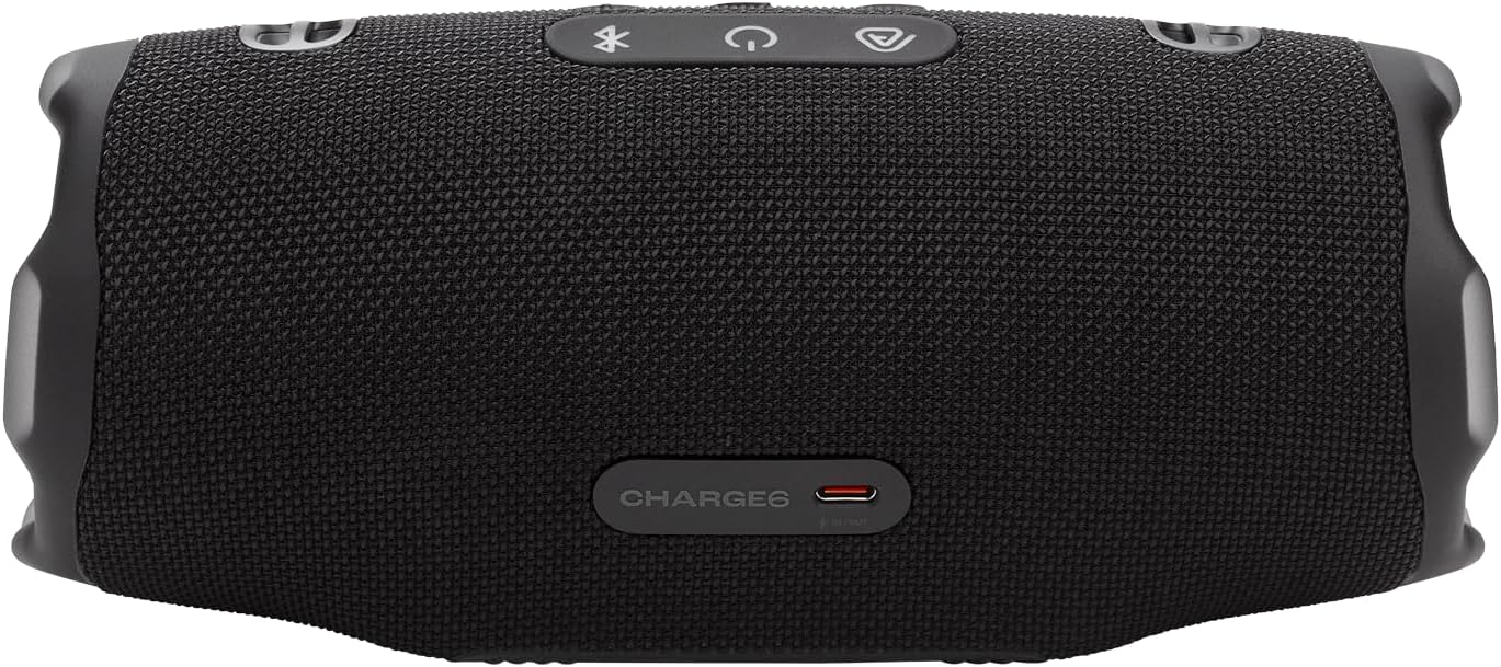 JBL JBLCHARGE6BLK Charge 6 Portable Bluetooth Speaker Black - AHW Store
