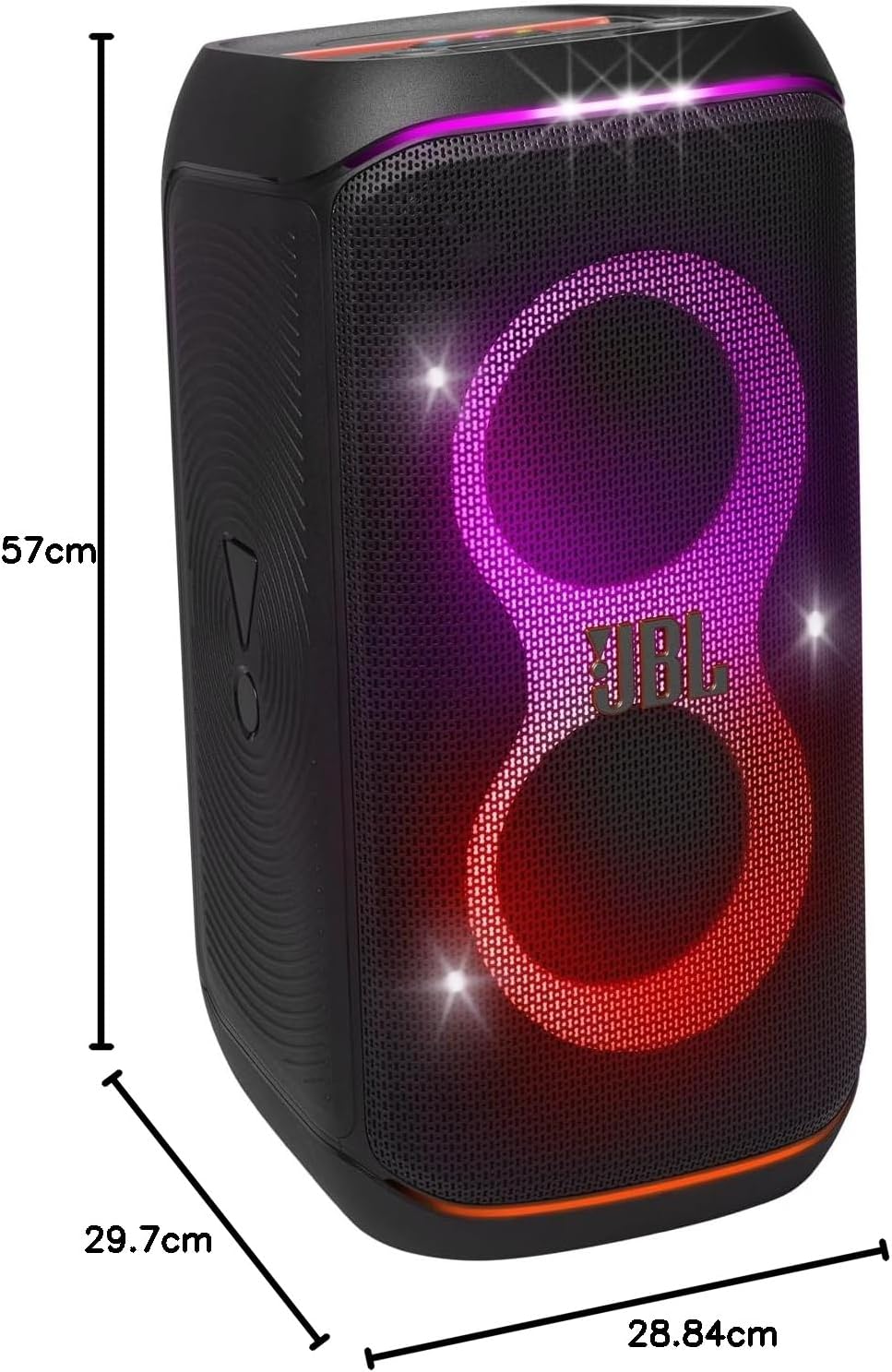 JBL Partybox Club 120 Portable Party Speaker with Pro Sound, Light Show, 12H Battery, IPX4 Splash Re - AHW Store