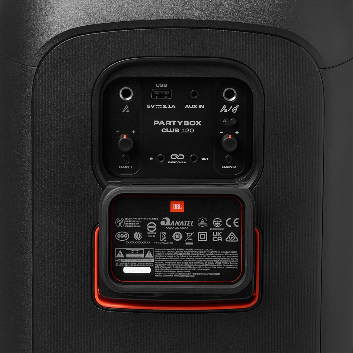 JBL Partybox Club 120 Portable Party Speaker with Pro Sound, Light Show, 12H Battery, IPX4 Splash Re - AHW Store